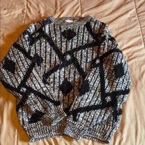 Black and White sweater